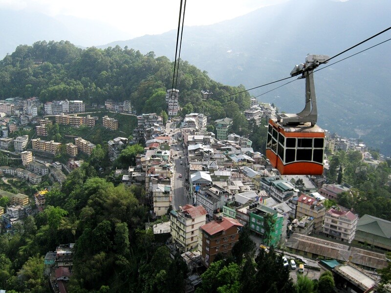 ROPEWAY SYSTEM FOR TOURISTS 