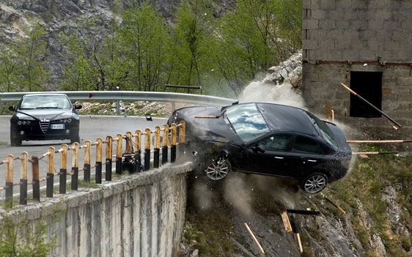 QUANTUM OF SOLACE- THE OPENING CAR CHASE, LAKE GARDA, ITALY