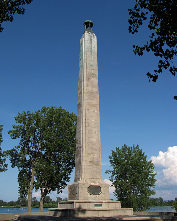 THE PERRY MONUMENT ON CLEAR DAYS 
