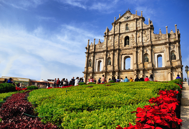 Grounds of the Ruins of St. Paul's at Macau