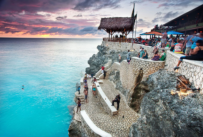 THE WORLD FAMOUS RICK’S CAFE, NEGRIL, JAMAICA